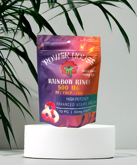 THC-P Rainbow Rings (500mg) | Power House